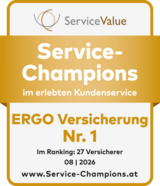 Service Champion Siegel Nr.1
