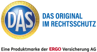 Logo DAS - Eine Produktmarke der ERGO Versicherung AG
