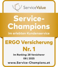Service Champion Siegel Nr.1 2025