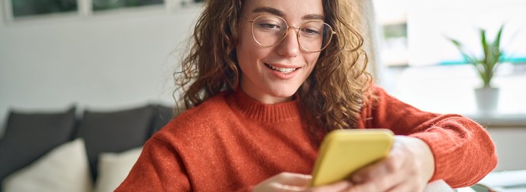 Zahn Frau Dankesseite 