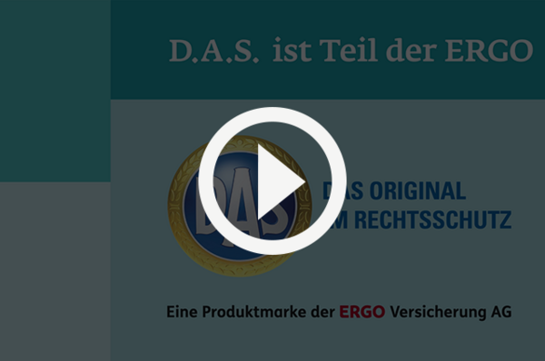 Thumbnail des Videos D.A.S. ist Teil der ERGO, ein Imagevideo über die Unternehmensfusion von D.A.S. und ERGO